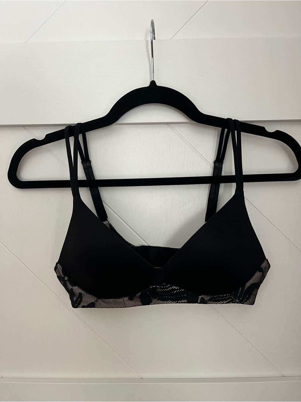 Aerie Real Sunnie Wireless Demi Coverage Push Up Bra - Picture 5 of 9
